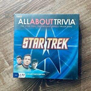 NWT All About Trivia Original Series Star Trek Board Game